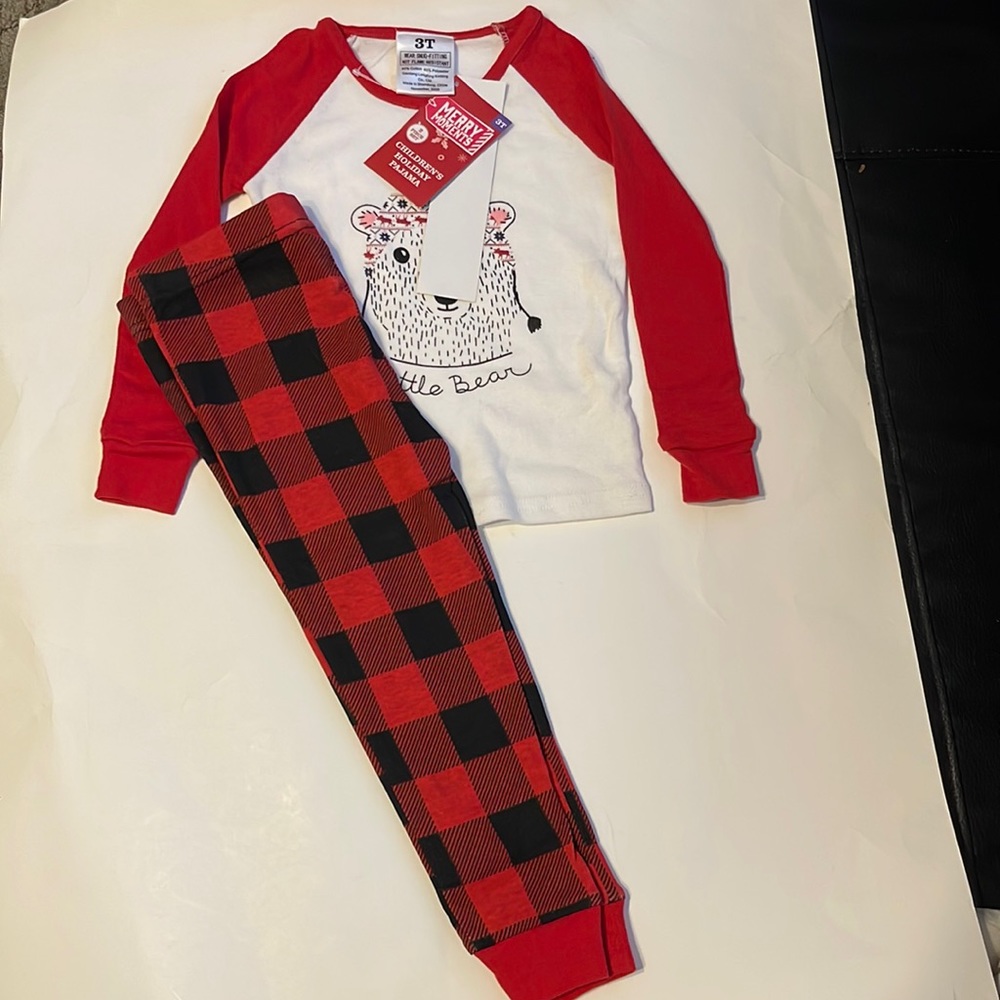 Children’s holiday pajama.
